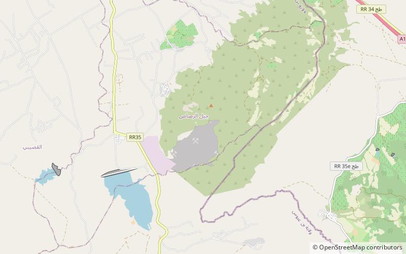 Djebel Ressas location map