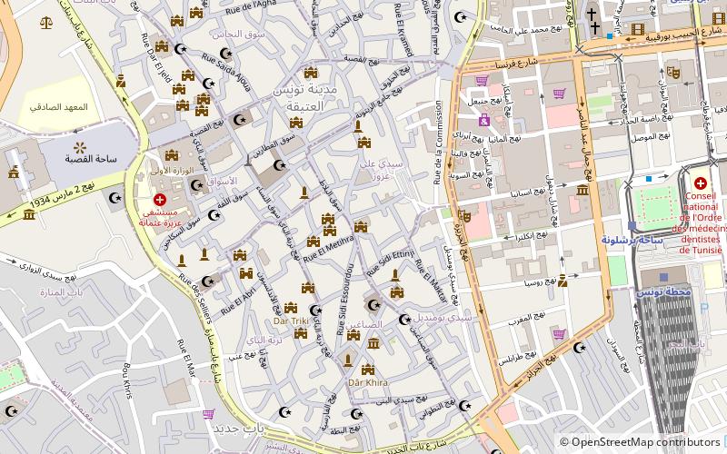 Dar Bach Hamba location map
