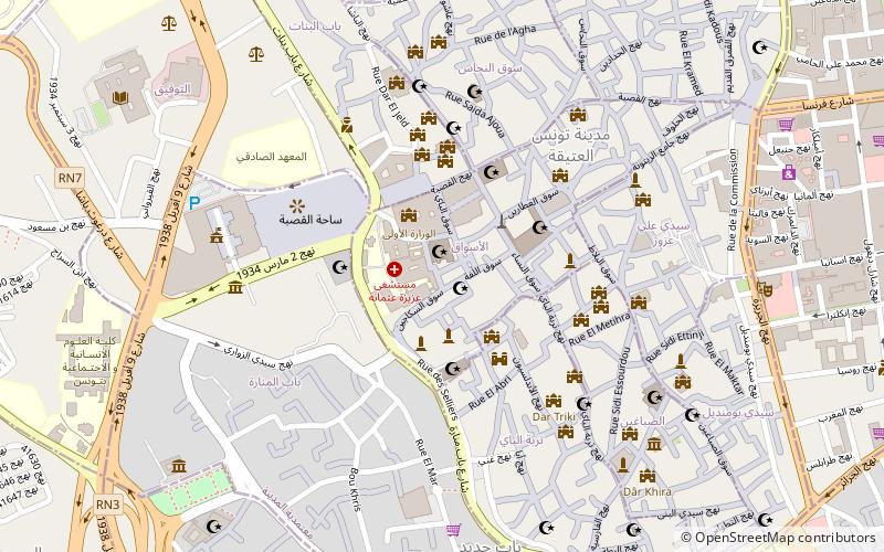 Souk El Sagha location map