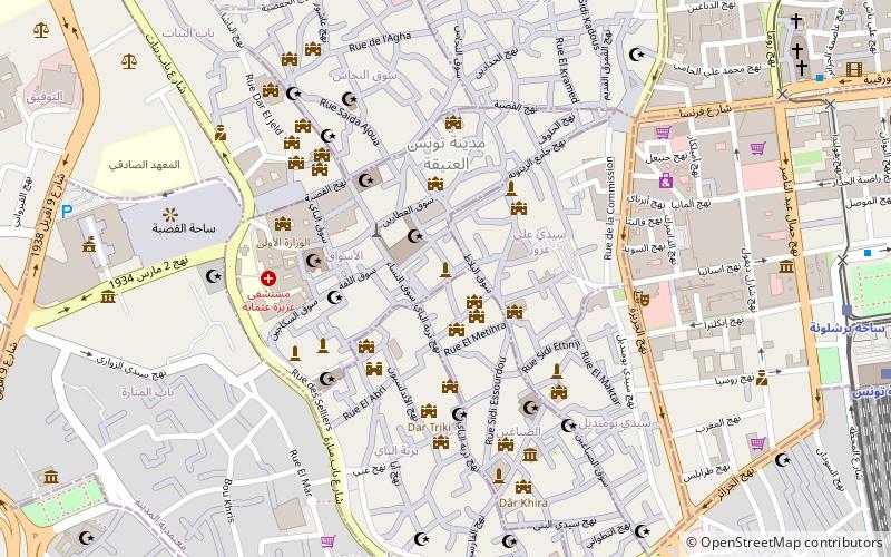 Souk El Kachachine location map