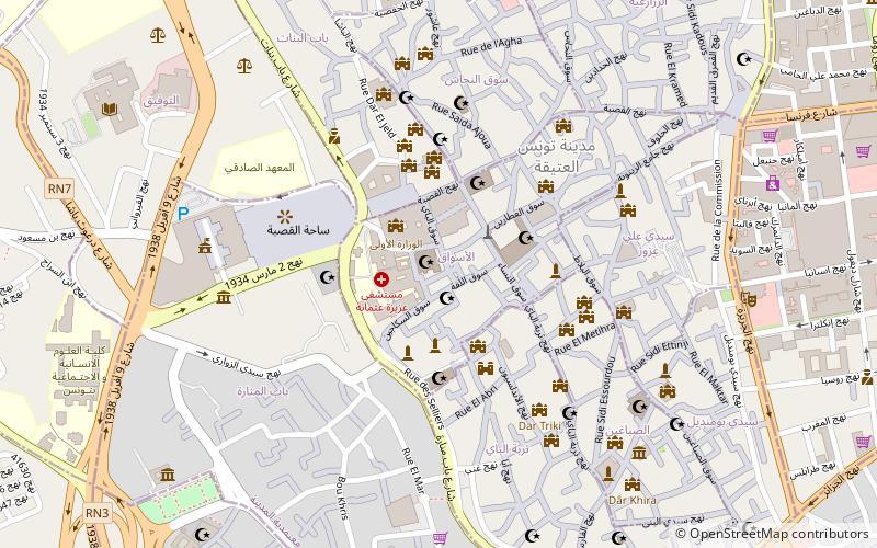 Souk Ed Dziria location map