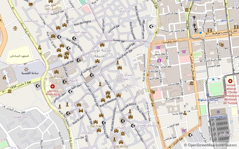 Sidi Amor Mosque location map