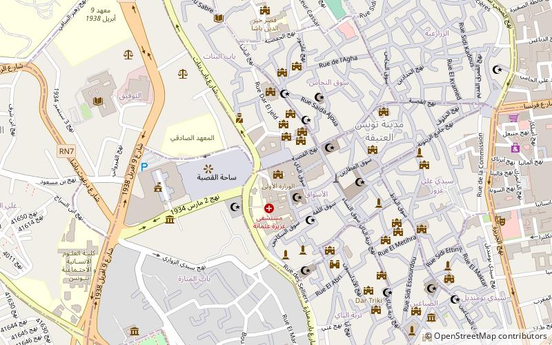 Dar El Bey location map