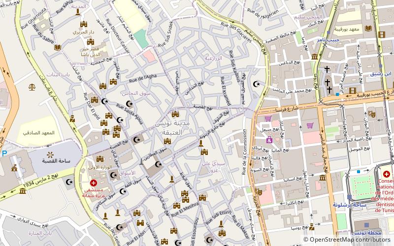 El Habibi Mosque location map