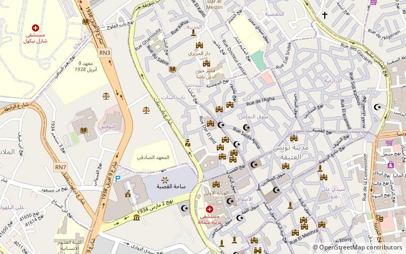 Laz Mosque location map