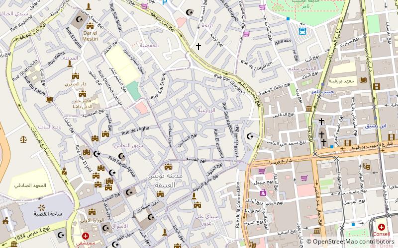 Rue Sidi Abdallah Guech location map
