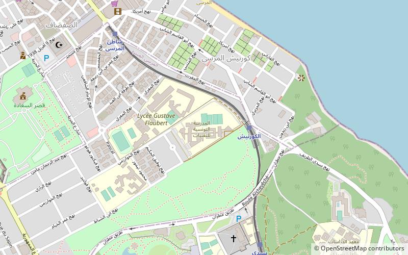 Tunisia Polytechnic School location map
