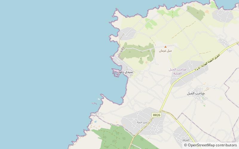 Sidi Daoud location map