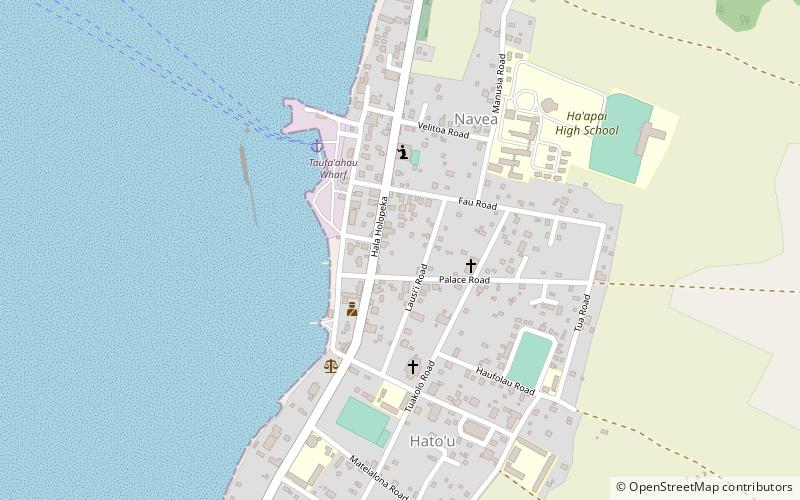 Pangai location map