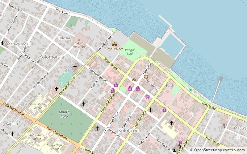 Tonga National Museum location map