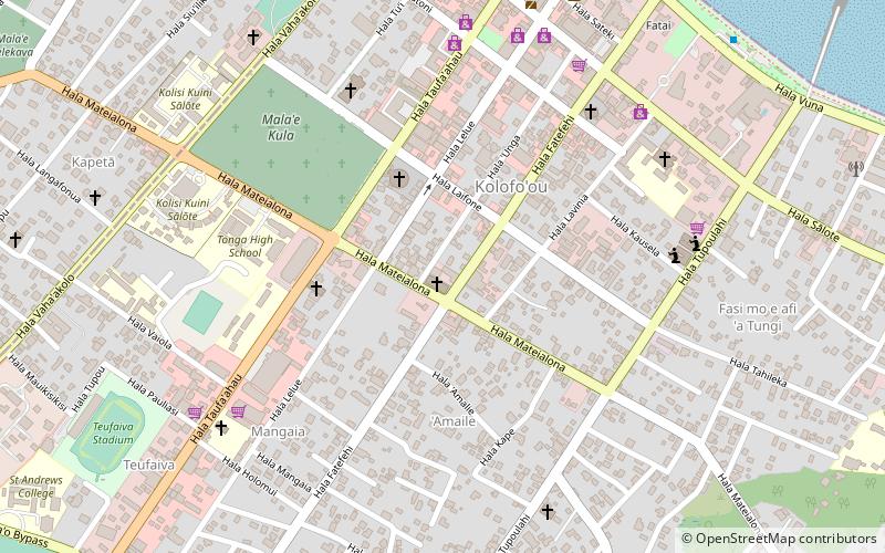 Church of Tonga location map