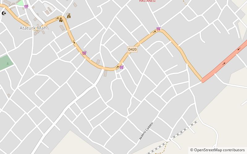Al-Mina location map