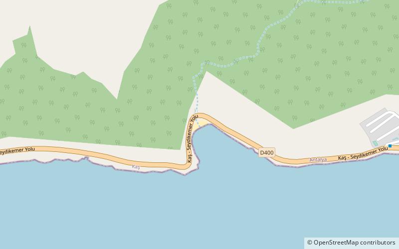 kaputas beach location map