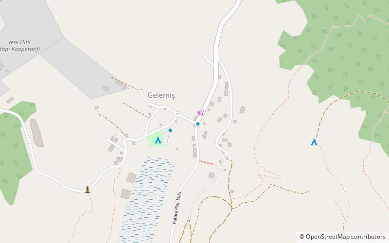 gelemis location map