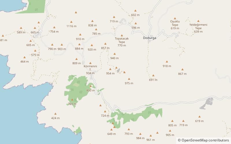 Monte Crago location map