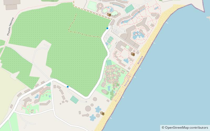 mini zoo tekirova location map
