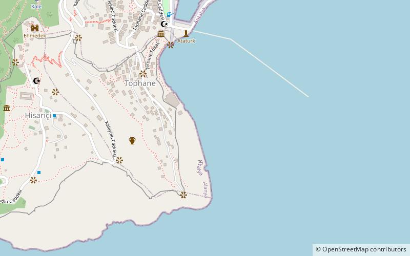 carsi alanya location map