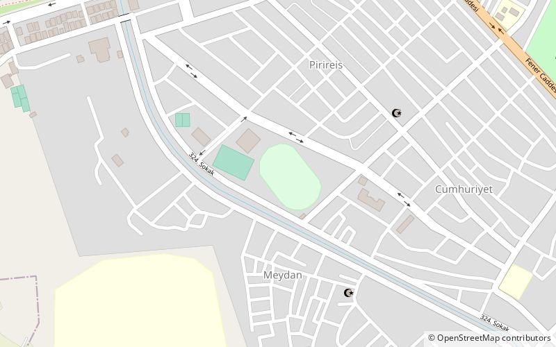 İskenderun 5 Temmuz Stadium location map