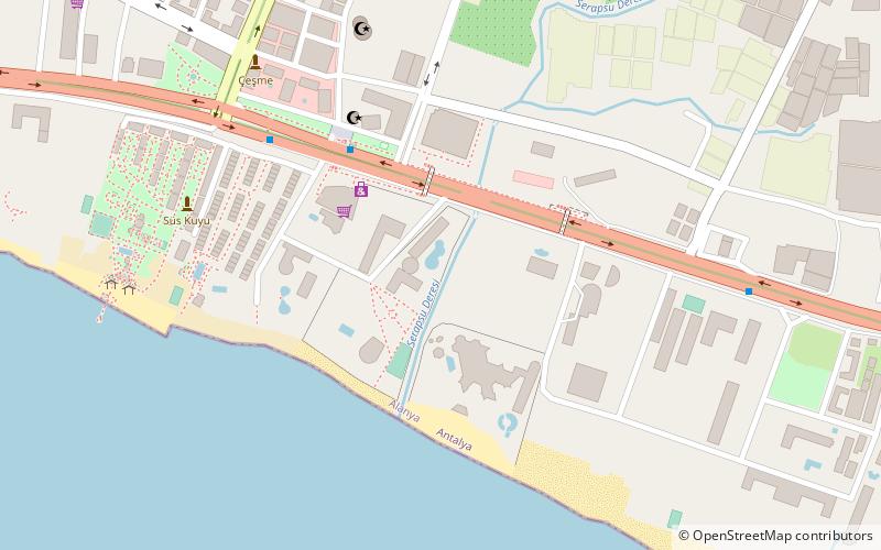 Konakli location map