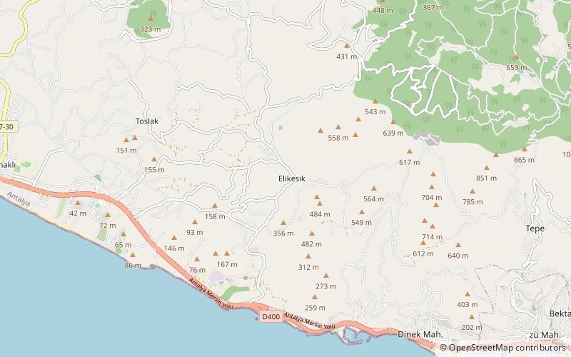Alanya location map