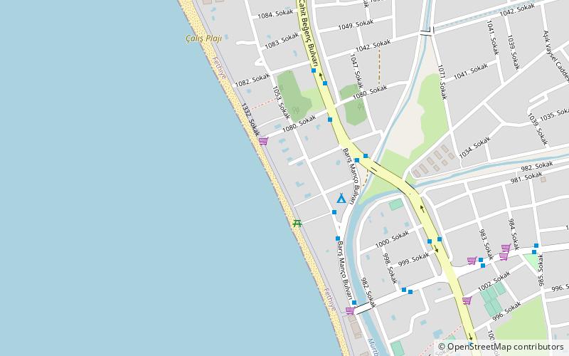 rosary beach fethiye location map