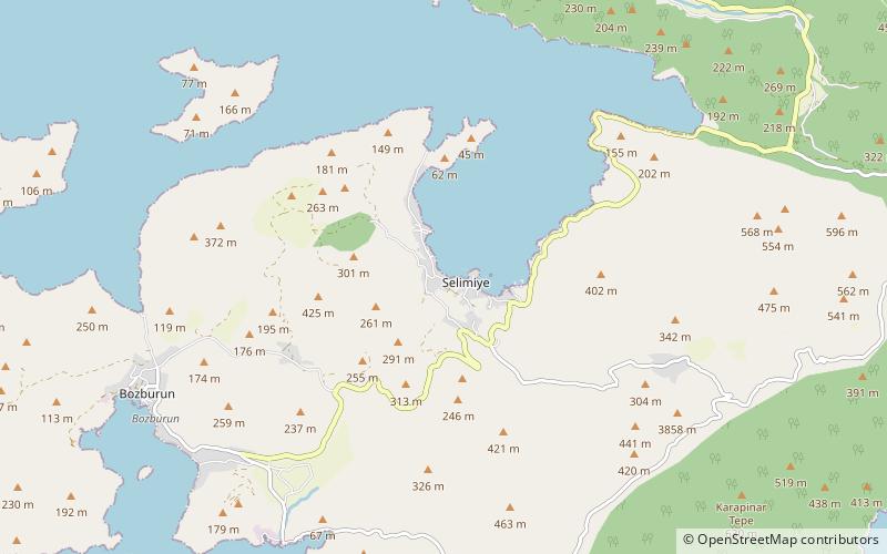 Selimiye location map