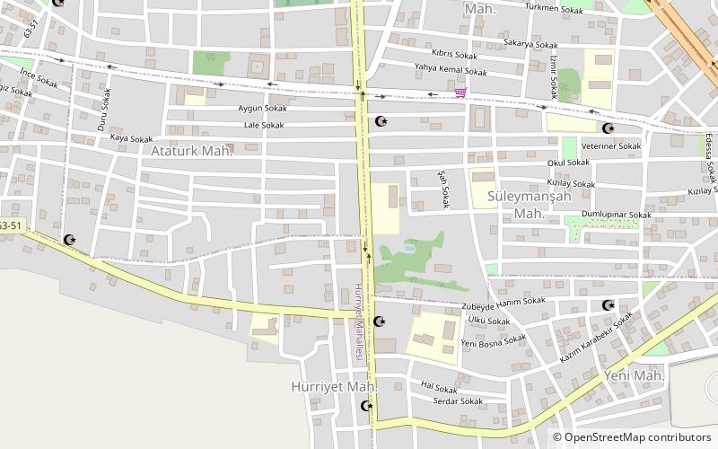 Akçakale location map
