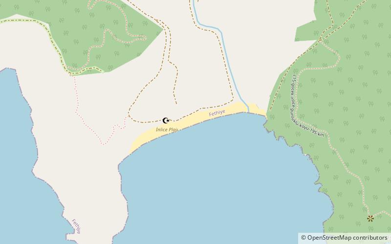 İnlice Plajı location map
