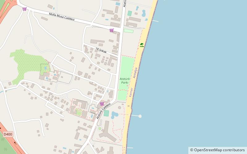 ataturk parki location map