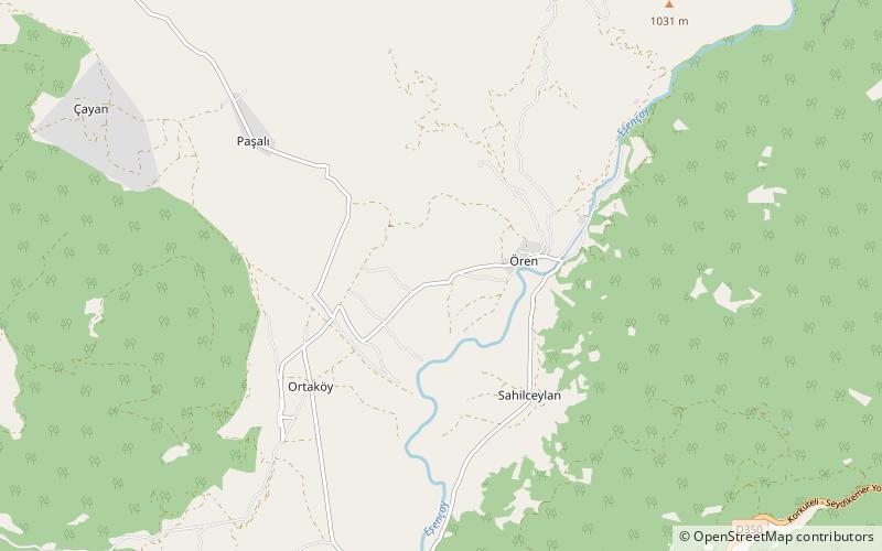 araxa location map
