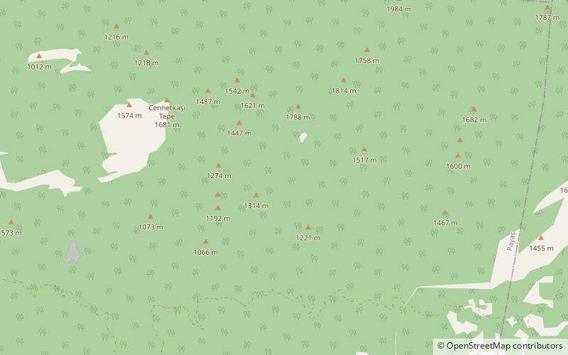 Monts Nur location map