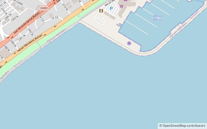 Mersin Marina location map