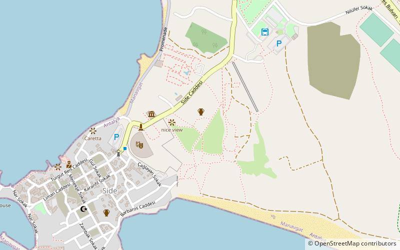 hospital side location map