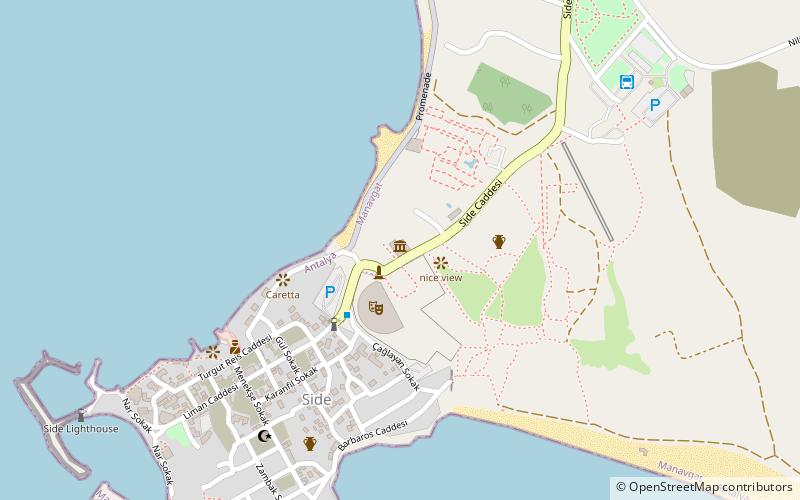 side muzesi location map