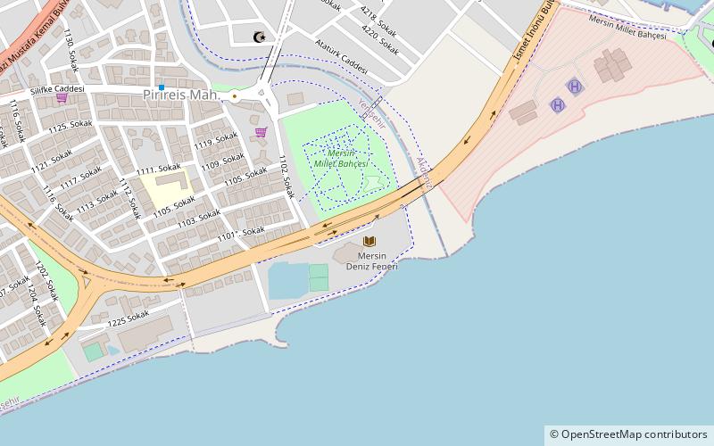 Mersin Feneri location map