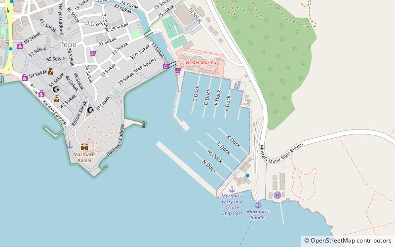netsel marina administration marmaris location map