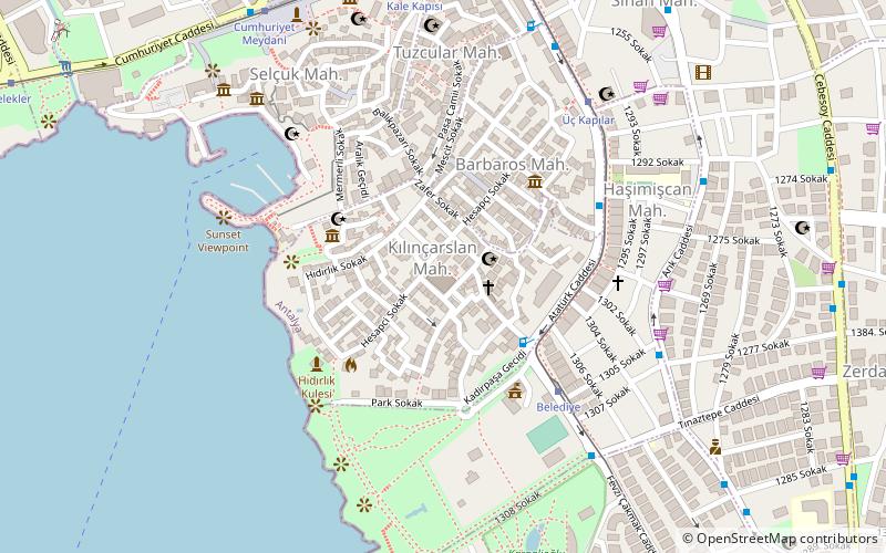 Kesik Minare location map