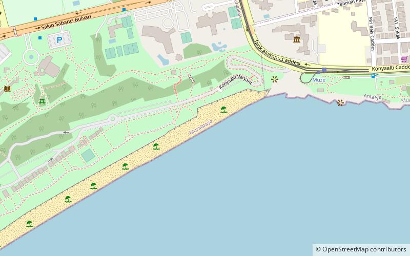 Playa Konyaaltı location map