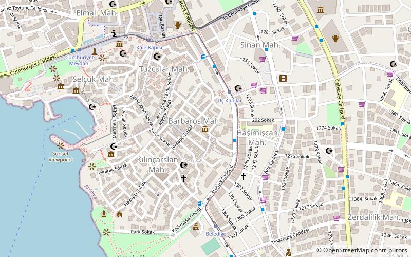 Mediterranean Civilizations Museum location map