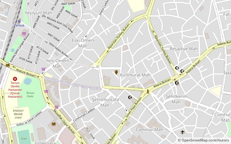 Cylicja location map