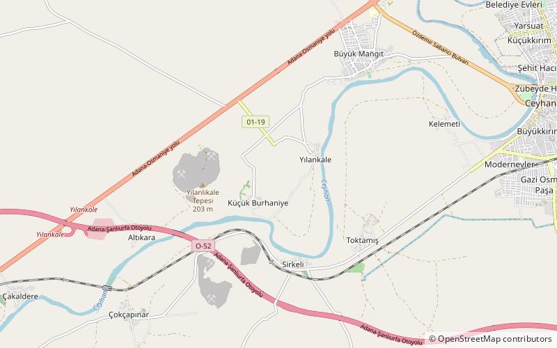 Yılankale location map