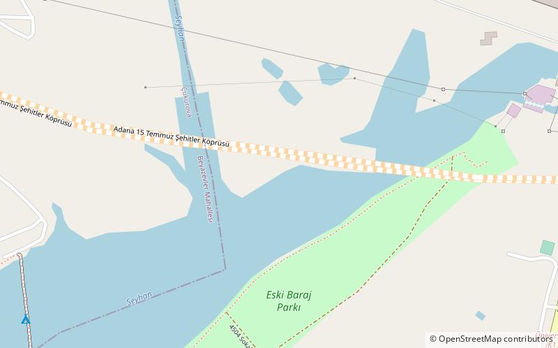 devlet bahceli bridge adana location map