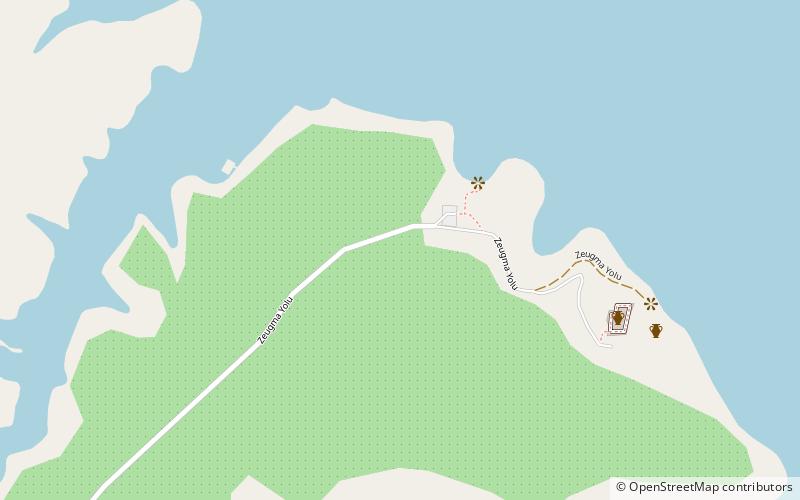 Zeugma location map