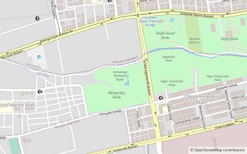 Park Antep location map