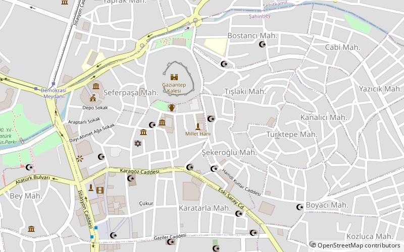 Millet Hanı location map