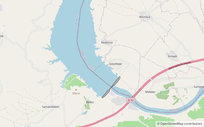 Apamea location map
