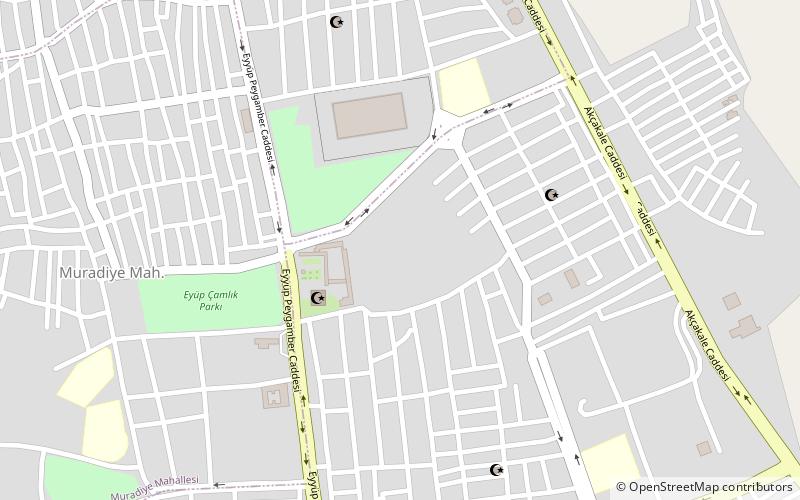 eyyubiye sanliurfa location map