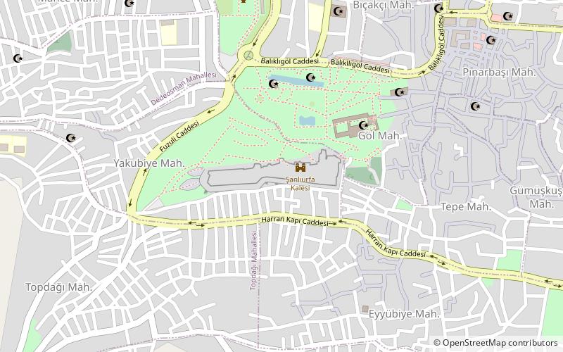 Zitadelle von Urfa location map