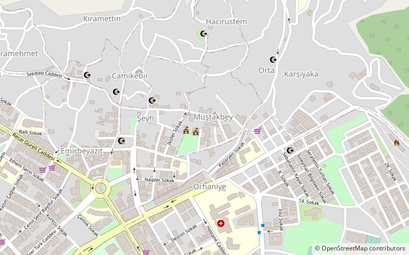 Muğla Museum location map