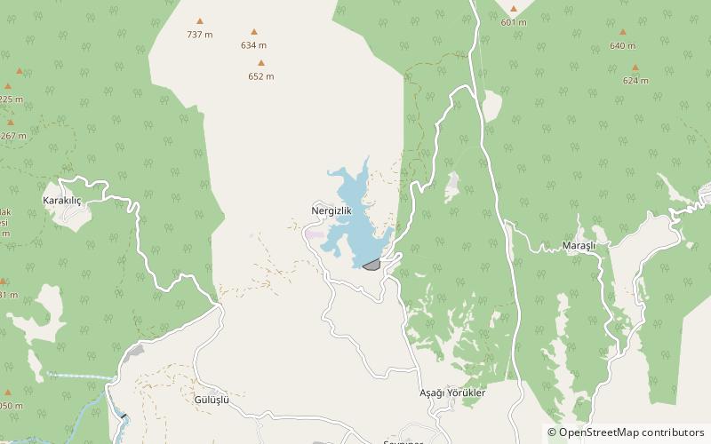 Barrage de Nergizlik location map